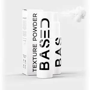 BASED Hair Texturizing Powder, Lightweight & Volumizing Hair Styling Powder with Matte Finish, Add Texture to Hair with Medium Hold, Best for Short to Medium Hair, (1.69oz Bottle, Pack of 1)
