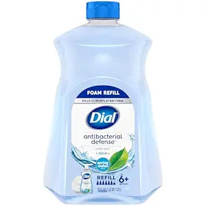 Dial Antibacterial Foaming Hand Soap Refill, Spring Water, 52 fl oz (Pack of 1)