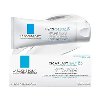 La Roche-Posay Cicaplast Balm B5, Healing Ointment and Soothing Therapeutic Multi Purpose Cream for Dry & Irritated Skin, Body and Hand Balm, Baby Safe, Fragrance Free