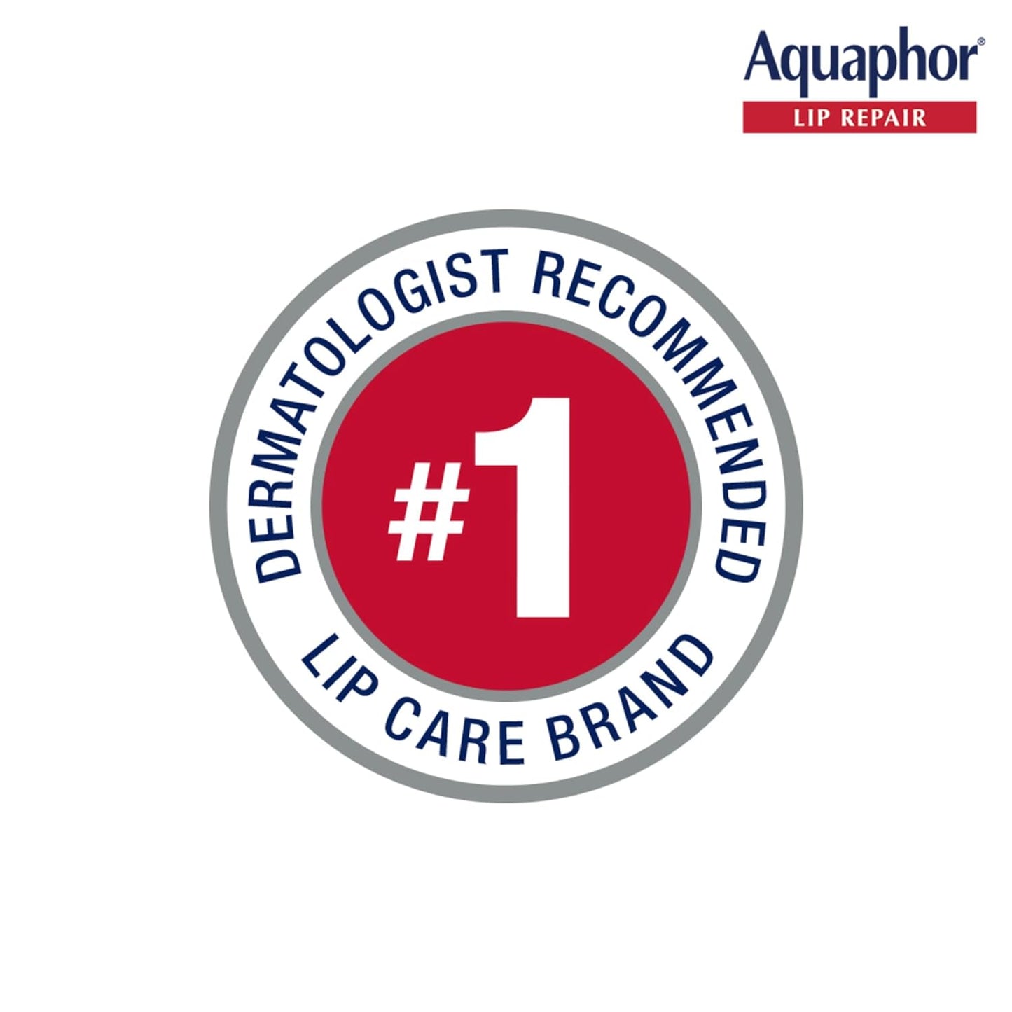 Aquaphor Lip Repair - Soothe Dry, Chapped Lips - Two .35 oz. Tubes