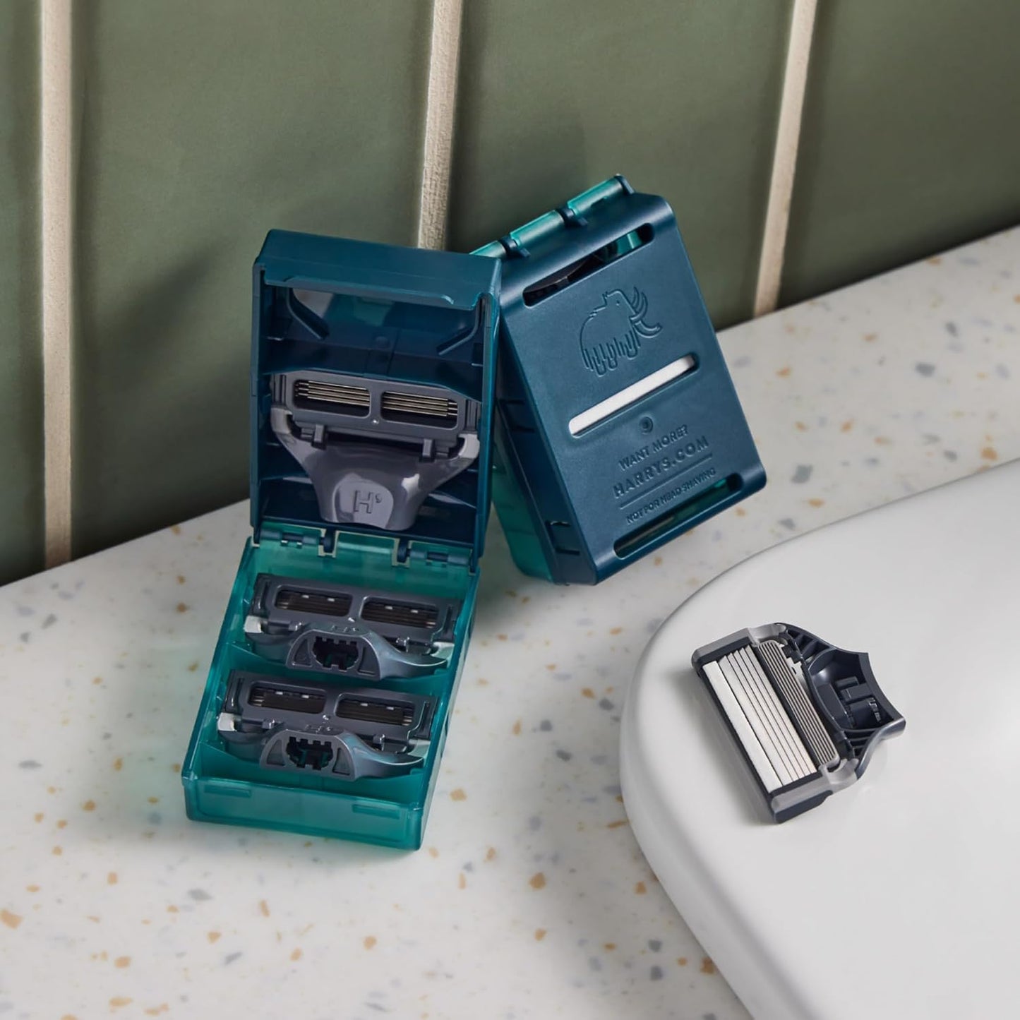 Harry's Razor Blades for Men - 10 Count - Premium Razor Blade Refill Cartridges