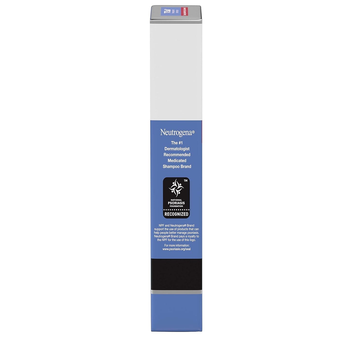Neutrogena T/Sal Therapeutic Dandruff Shampoo, Scalp Build-Up Control, 3% Salicylic Acid, Scalp Psoriasis Treatment, Seborrheic Dermatitis Shampoo, Clears & Controls Flakes, Fragrance Free, 4.5 fl oz