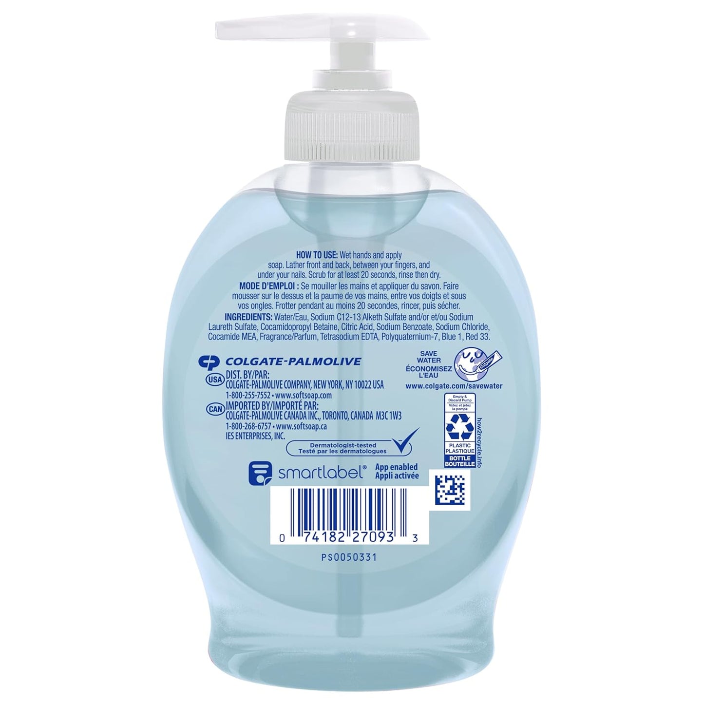 Softsoap Liquid Hand Soap, Fresh Breeze - 7.5 Fl Oz (Pack of 6)